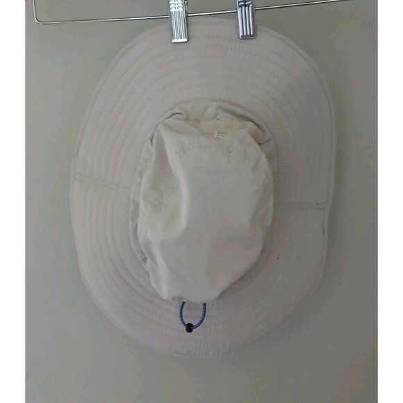 Coolibar Unisex Convertible Boating Hat Sun Protective One Size Tan Neck Cover - Picture 1 of 9